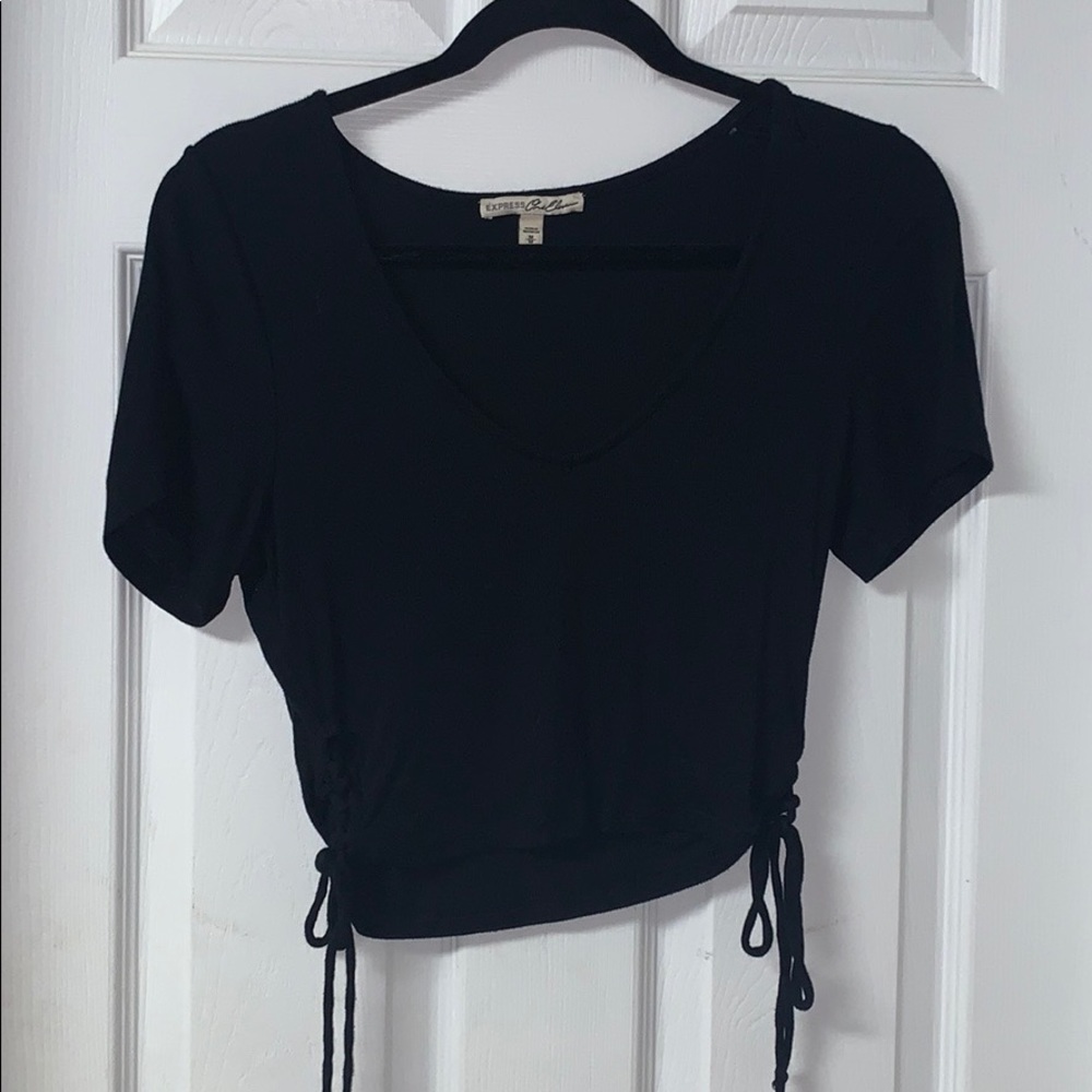 🖤 Express Black Crop Top 🖤
